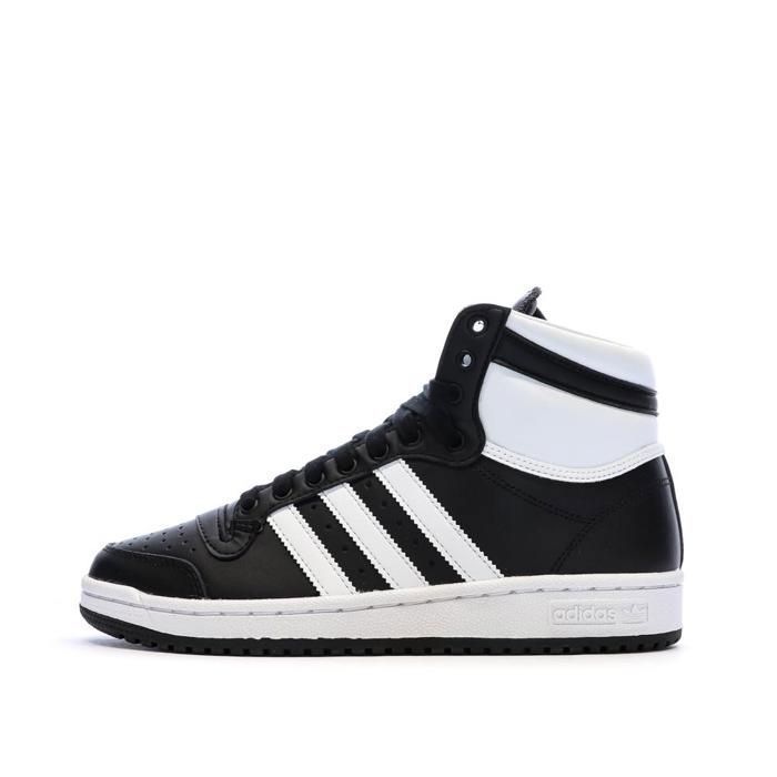 Baskets Noires/Blanches Homme Adidas Ten
