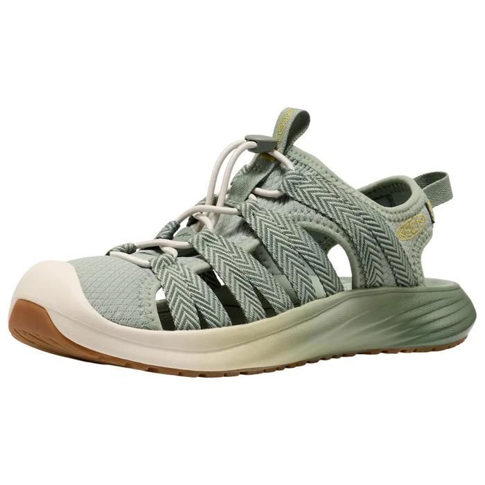 Sandales de randonnée femme Keen Whisper Lite - lily pad-cream gold