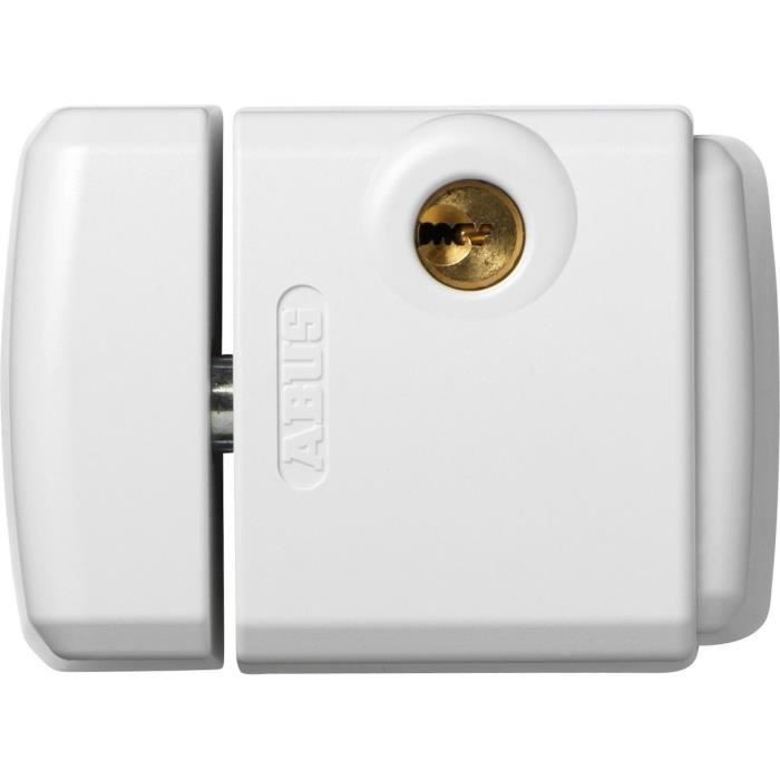 Verrou ABUS FTS3003 W KD EK Sécurité pour fenêtres en alu bois plastique Clé nécessaire uniquement pour 'ouverture