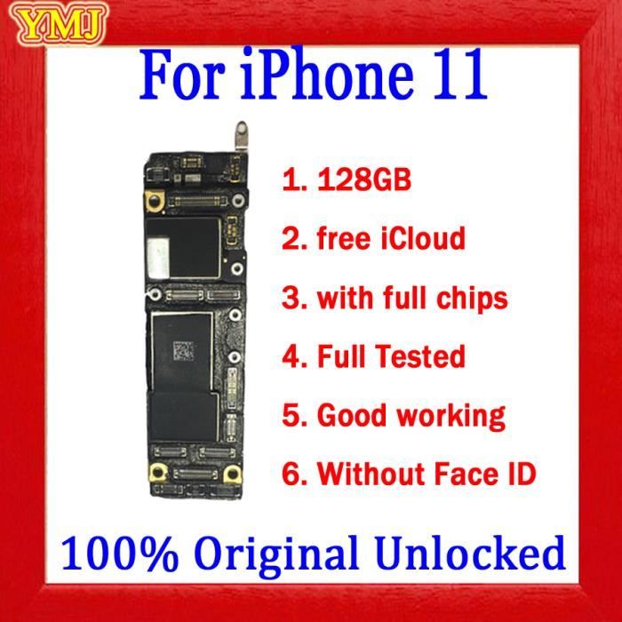 16 Go Gold Touch ID-Carte mère 100% originale débloquée pour iPhone 6S