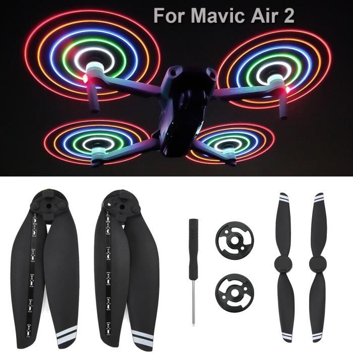 Lot 4 Lumières Stroboscopiques LED Vol De Nuit Pour DJI Neo – Signal Anticolision Drone