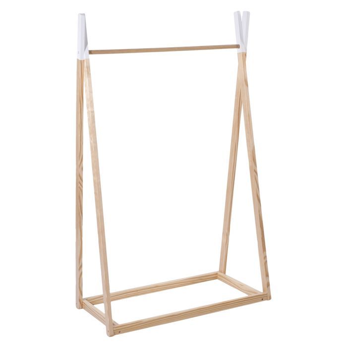 Penderie en bois enfant