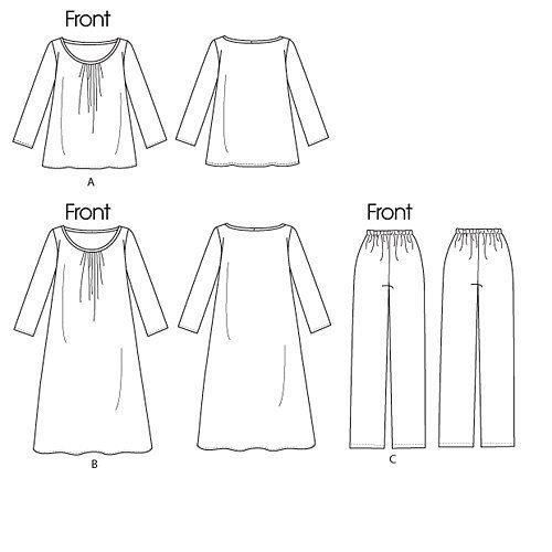 Butterick Patterns B56670a0 Accesoires B5667 Patron De Haut