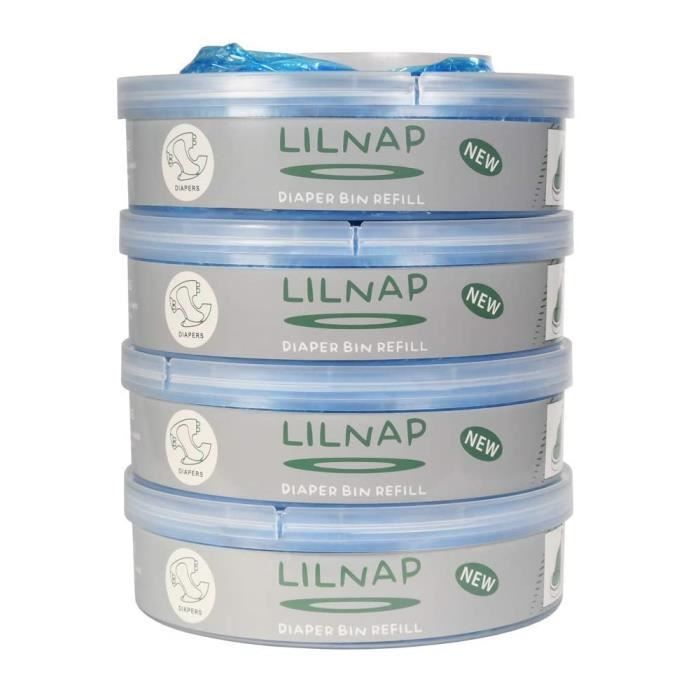 Lilnap 4 Recharges Octogonale Pour Angelcare Dress Up Film Multicouche Avec Traitement Evoh Anti Odeurs Achat Vente Recharge Poubelle 0619084230090 Soldes Sur Cdiscount Des Le 20 Janvier Cdiscount