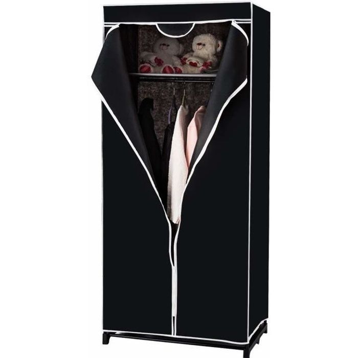 Giantex Armoire Penderie En Tissu Vestiaire Avec Housse Armoire