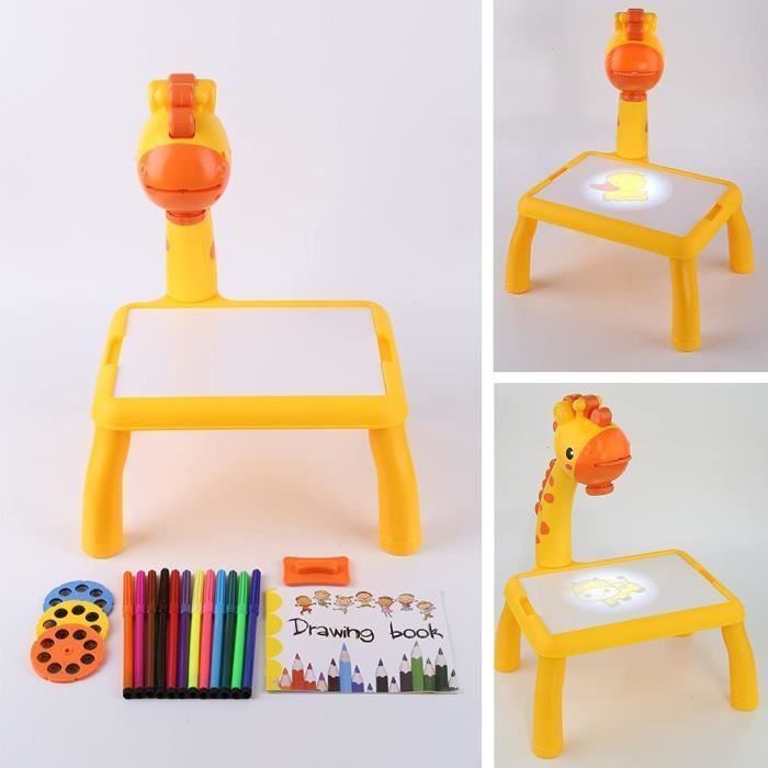 Table à dessin à projecteur pour enfants – Bellezafrance