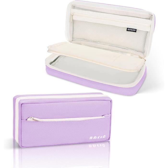 Trousse Aesthetic à Crayons, Trousse Scolaire Grande Capacité