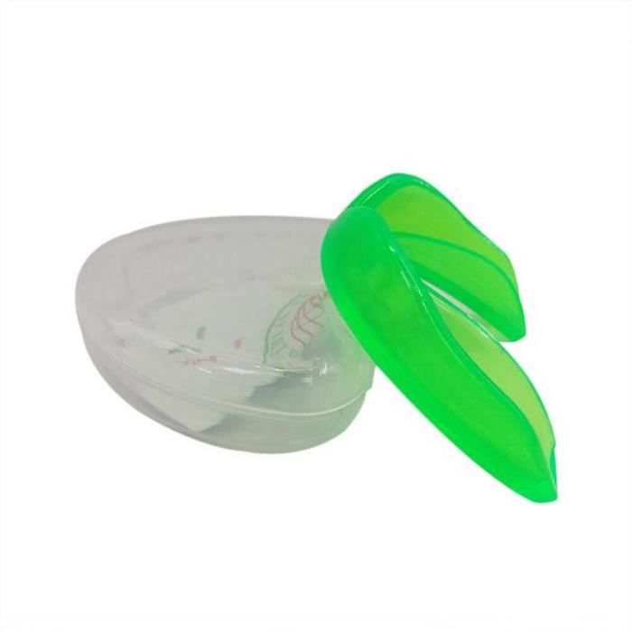 Protection buccale pour tous les sports de musculation, de fitness et d'haltérophilie (1 pièce