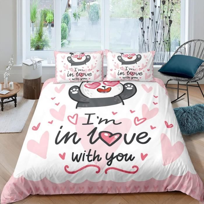 Parure De Lit Enfant 2 Pièces Snoopy - Housse Couette 100x135 + Taie 40x60, Réversible 100% Coton OEKO-TEX