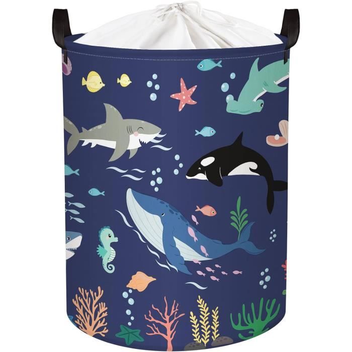Chemise De Surf ZeroXposur Garçon - Thème Requins Grande Blanche, Taille L 14/16, Polyester - Neuf