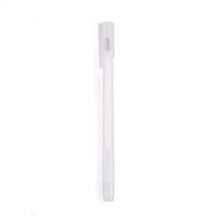 Lot De 6 Stylos Colle à Séchage Rapide - Rouleau à Bille Blanche Avec Bouchon - Uxcell