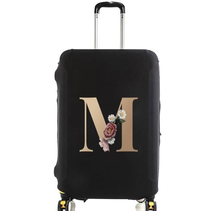 Housse De Valise Imprimée Fleurs De Cerisier - Élastique, Lavable, 4 Tailles, Protection Anti-rayures - 9
