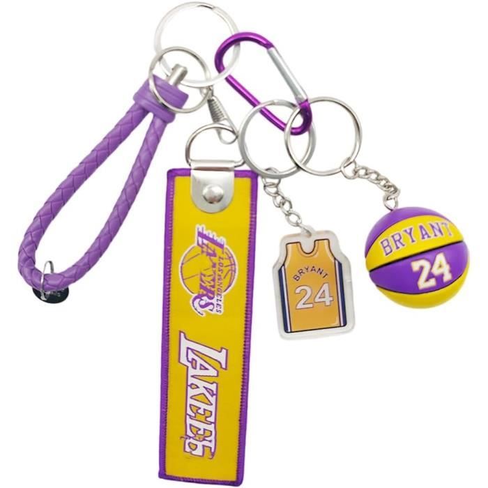 Porte-Clés Maillot De Basket N°23 - Silicone Souple, Cadeau Pour Fans NBA - Design Classique