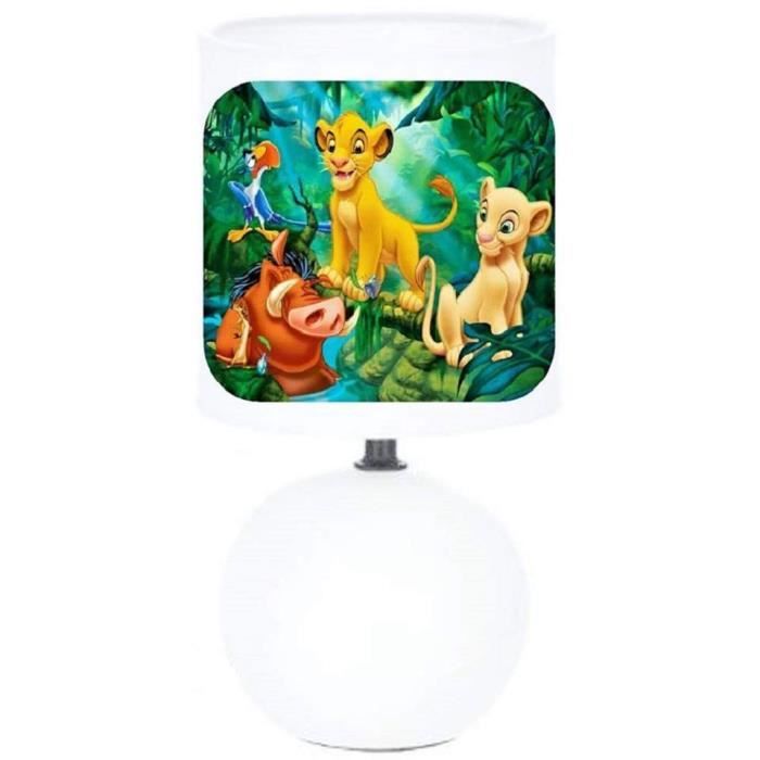 Lampe Chevet Creacat Pied Boule Roi Lion Simba Nala Pumba Ect Achat Vente Lampe Chevet Creacat Enfant Prolongation Soldes Cdiscount