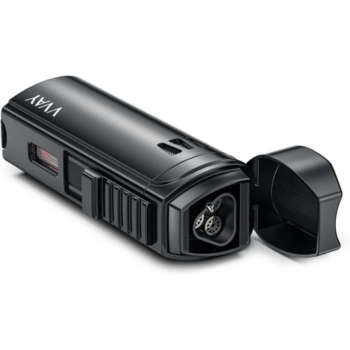 Briquet Tempête Jet Rechargeable - Flamme Rouge - Gaz Non Inclus - 7