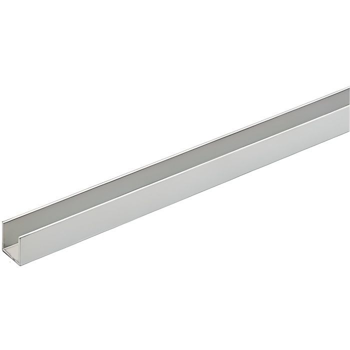 PROFIL U 10-10-10-2 LONG.2M ARGENT