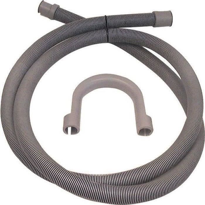 Tuyau de Vidange Machine à Laver - NOYON & THIEBAULT - Longueur 2.00 mètres - Manchon en caoutchouc 