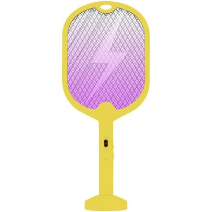 Bug Zapper Racket Cartoon Bug Zapper Racket 3500v Électrique Insecte Raquette Tapette Zapper USB ...