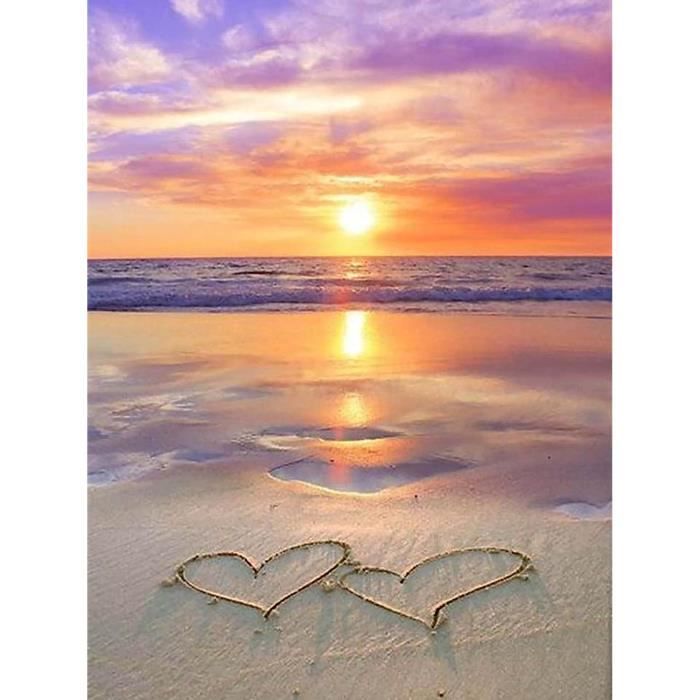 Sugamm DIY Diamond Painting Chat Complet Kits, 5D Broderie Peinture