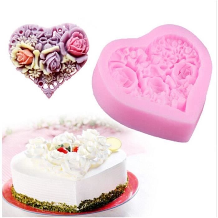 Rose Fleurs En Forme De Coeur Savon Moule Chocolat Mariage Bricolage Fondant Cuisson Gateau Decoration Outils Silicone Moule Outil Cdiscount Maison Rose Fleurs En Forme De Coeur Savon Moule Chocolat Mariage Bricolage Fondant Cuisson Gateau Decoration Outils Silicone Moule Outil Cdiscount Maison