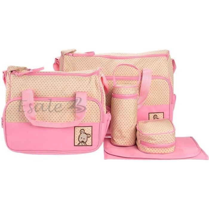 Set de 5pcs Sac à Main Langer Bébé Maman pour P...