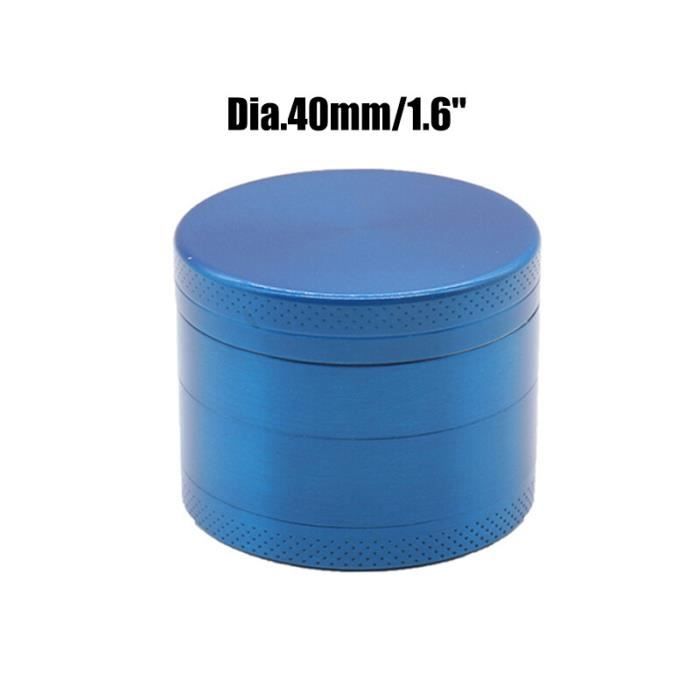 Grinder Broyeur 4 Parties Aluminium Zinc 40mm - Pour Herbes, épices, Design Rap Drill, Aimanté - 5