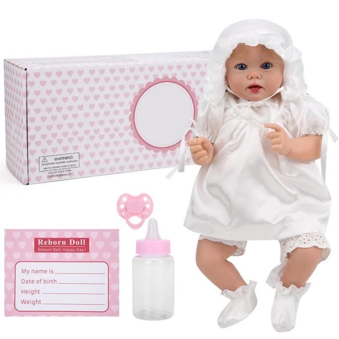 Estink Poupee Bebe Pouces Belle Finition Reborn Bebe Fille Poupee Realiste Enfants Jeu De Role Poupee Cadeau Jouet Cdiscount Jeux Jouets
