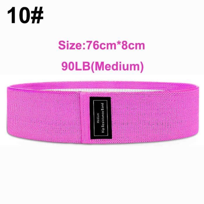 Lot De 3 Bandes De Résistance En Tissu Ignite Fitness – Léger, Moyen, Lourd – Avec Sac De Rangement