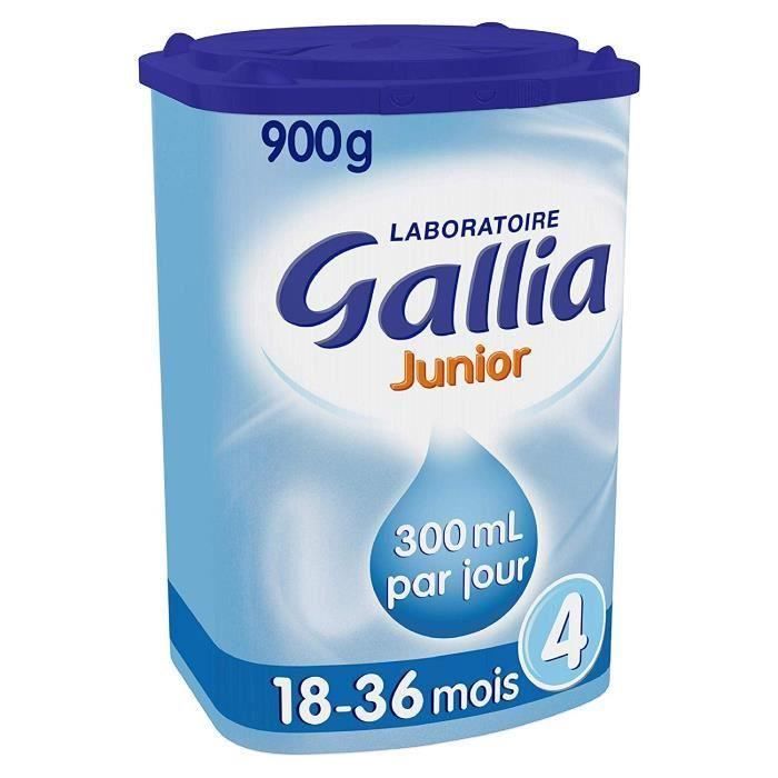 LOT DE 2] GALLIA JUNIOR Lait en poudre dés 24mois 900g - Achat