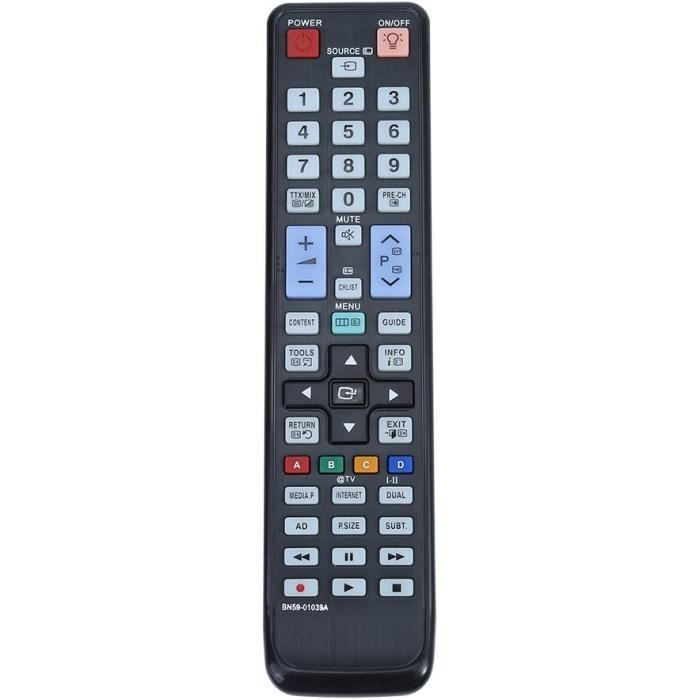 Télécommande D'origine Neuve Pour TV LED Smart Polaroid 50" P50UR1313U - Noire - Garantie 1 Mois