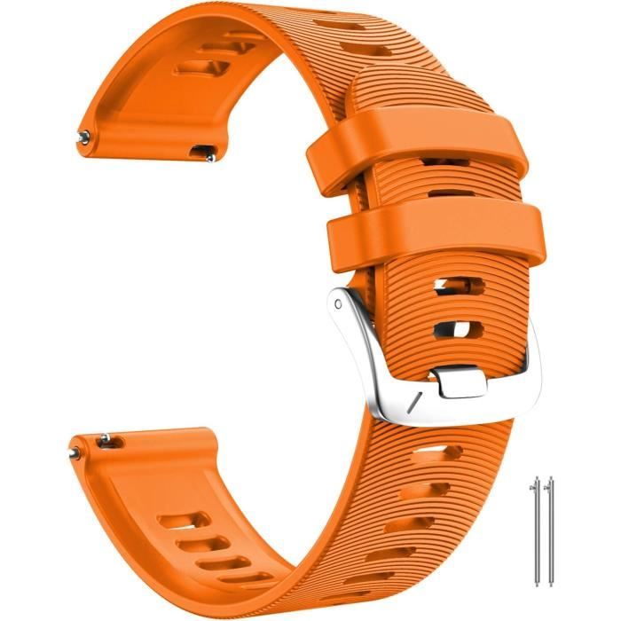 Cinturino sportivo bicolore 20mm per Garmin Forerunner 245 Music