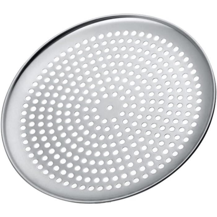 Plaque à pizza perforée ronde four et barbecue 32 cm FM Professional Barbecue | Francz