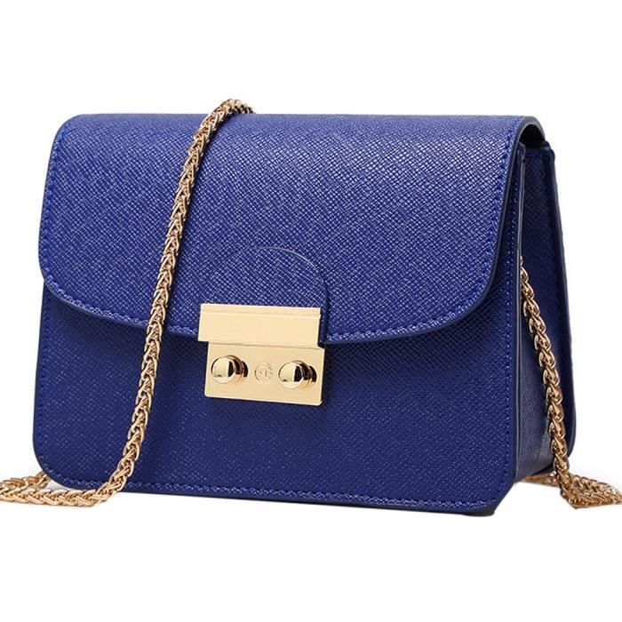Sac à Main Guess Femme Style Sacoche - Couleur Saphir - Neuf Avec étiquettes - Livraison Rapide
