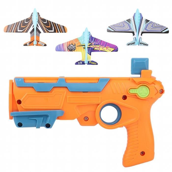 Lanceur D'avion En Mousse Pour Enfant - 24/34 Cm, Jeu Extérieur, Catapulte