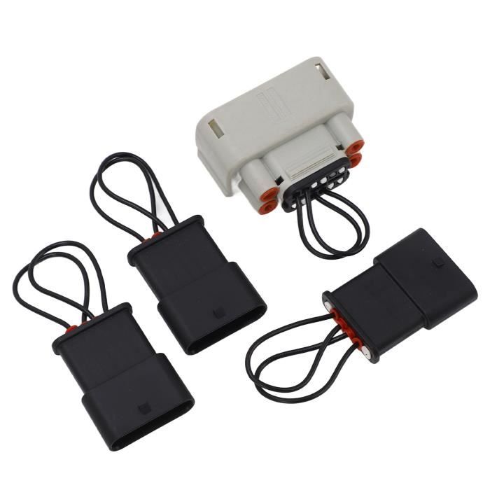 Lot De 20 Connecteurs DC Mâles 3,5mm X 1,35mm - Pour Alimentation PC Portable Ou Transformateur