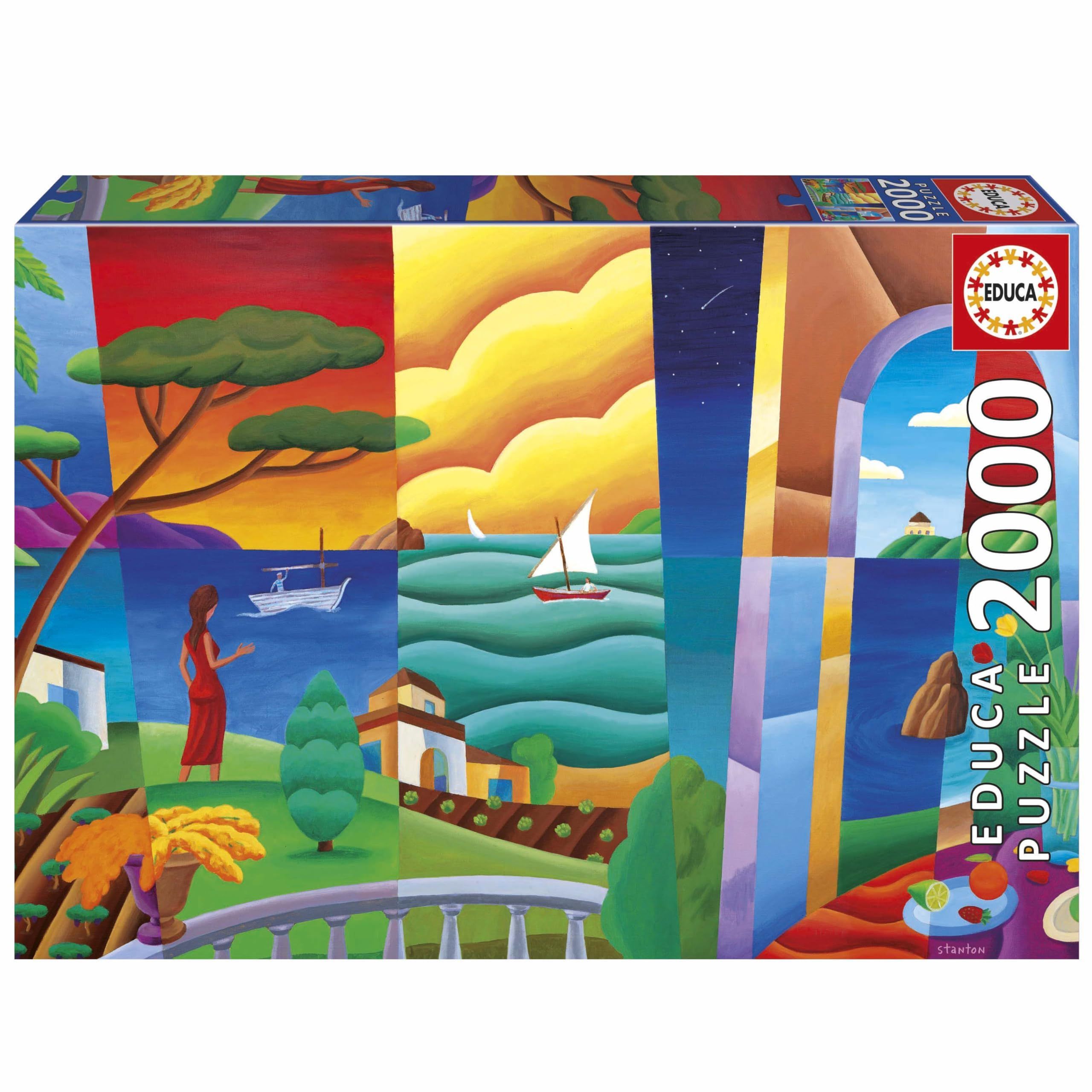 Puzzle EDUCA Philip Stanton Penelope Attend 2000 pièces 96x68 cm Pour adultes