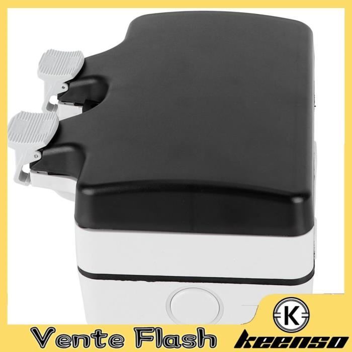 Boîte étanche Extérieure Type 86 - Protection Prise Contre Pluie Et Soleil - Matière PC Noir Transparent