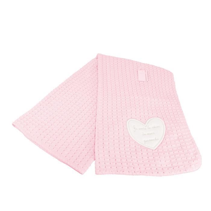 Couverture Chale Pour Bebe Rose Je Suis Le Reve De Mes Parents Cdiscount Puericulture Eveil Bebe