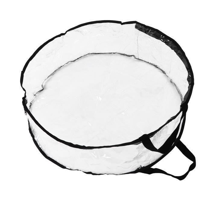 Sac De Rangement Guirlande De Noël - Diamètre 75cm, étanche, Fermeture à Glissière, Pour Couronnes Et Décorations