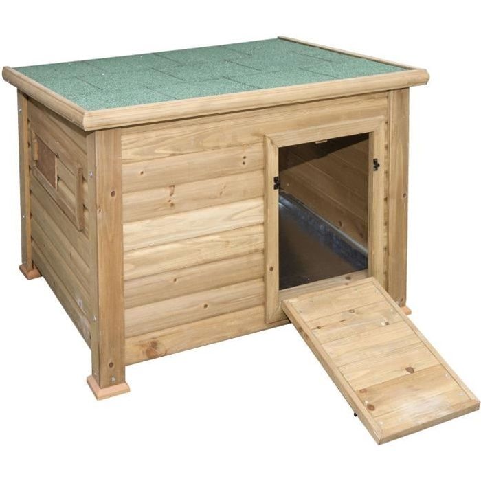 Abri pour canards et oies Duck Town, 93 x 73 x 67
