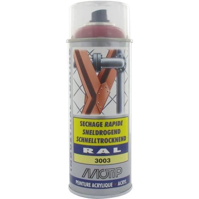 Peint acryliq séch rapide Rouge feu BRIL RAL3000