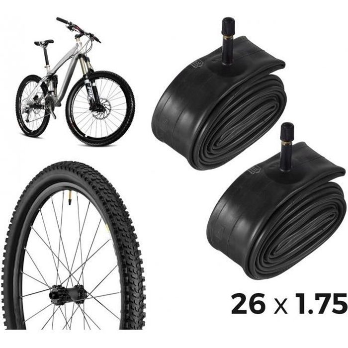 Lot 2 Pneus + 2 Chambres à Air Ecovelò – 700 X 32C (32-622), Butyle, Pour Vélo Trekking Et Ville