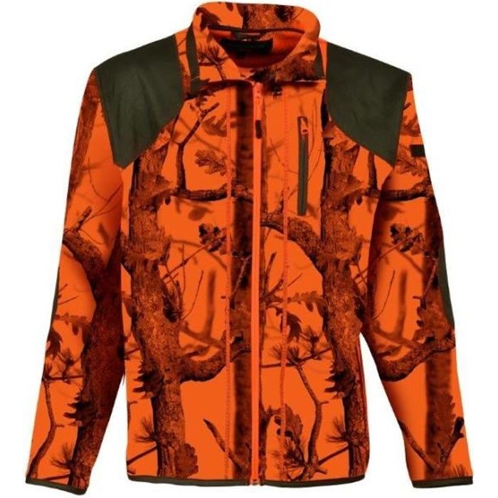 Blouson polaire de chasse Ghostcamo Percussion