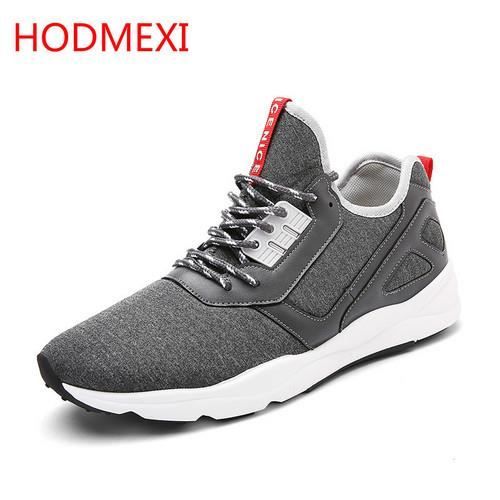 Chaussures De Course Homme Basket Homme Chaussu... Gris foncé