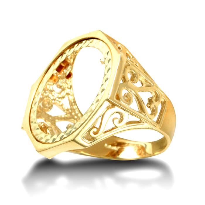 Jewelco London Or Jaune 9k Monture Bague Yellow Achat Vente