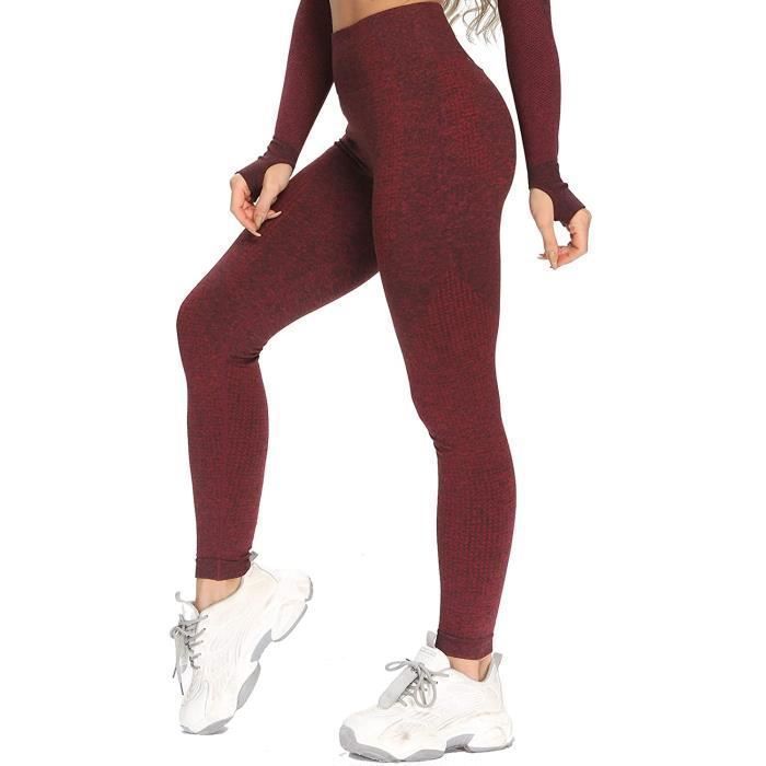 collant running rouge