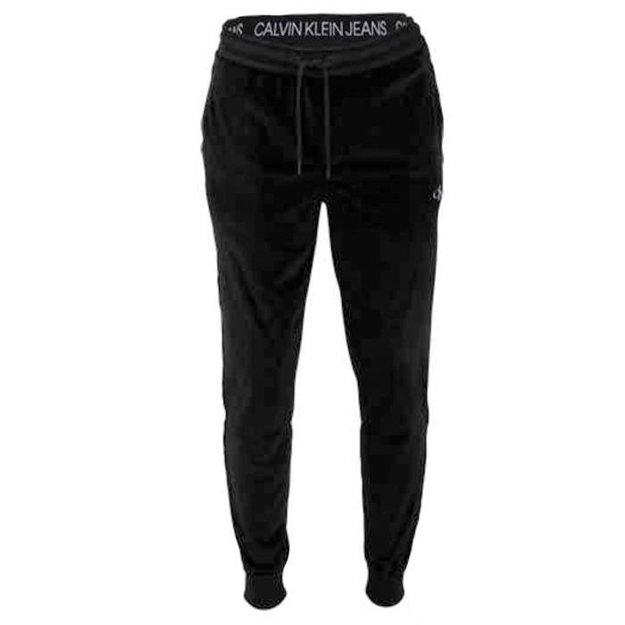 Pantalon jogging noir velours – PooldayParis