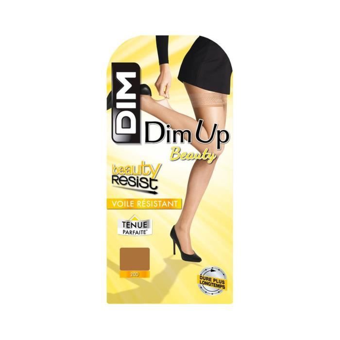 Bas Autofixants Femme Dim 20 Deniers - Transparent, élastique, Confortable