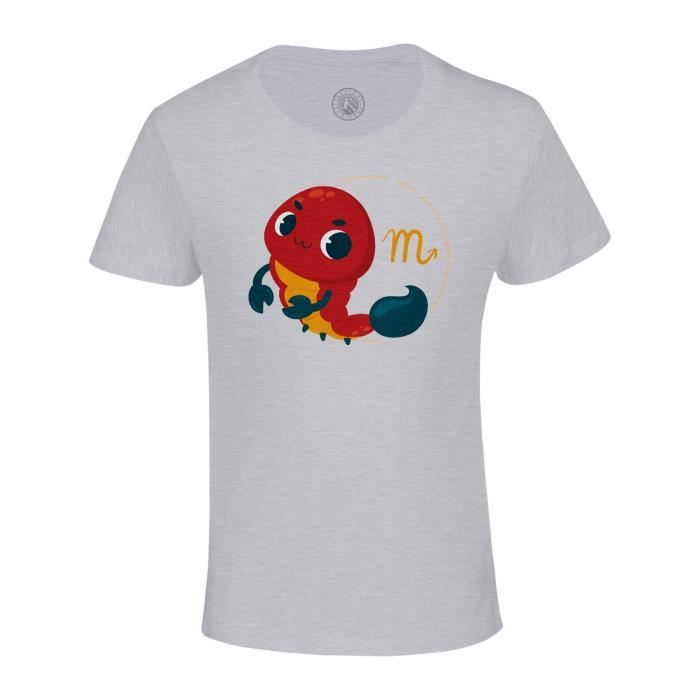 T shirt signe astrologique scorpion 2025