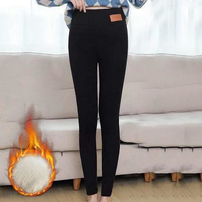 Legging polaire femme best sale